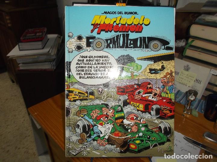 Tebeos: MAGOS DEL HUMOR MORTADELO Y FILEMON - FORMULA UNO - 2001. - Foto 1