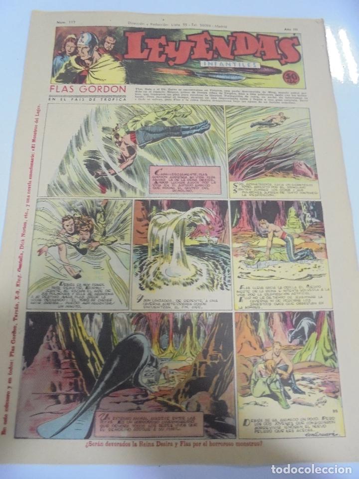 Comics: TEBEO. LEYENDAS INFANTILES. A&Ntilde;O III. N&ordm; 117. PERFECTO ESTADO.