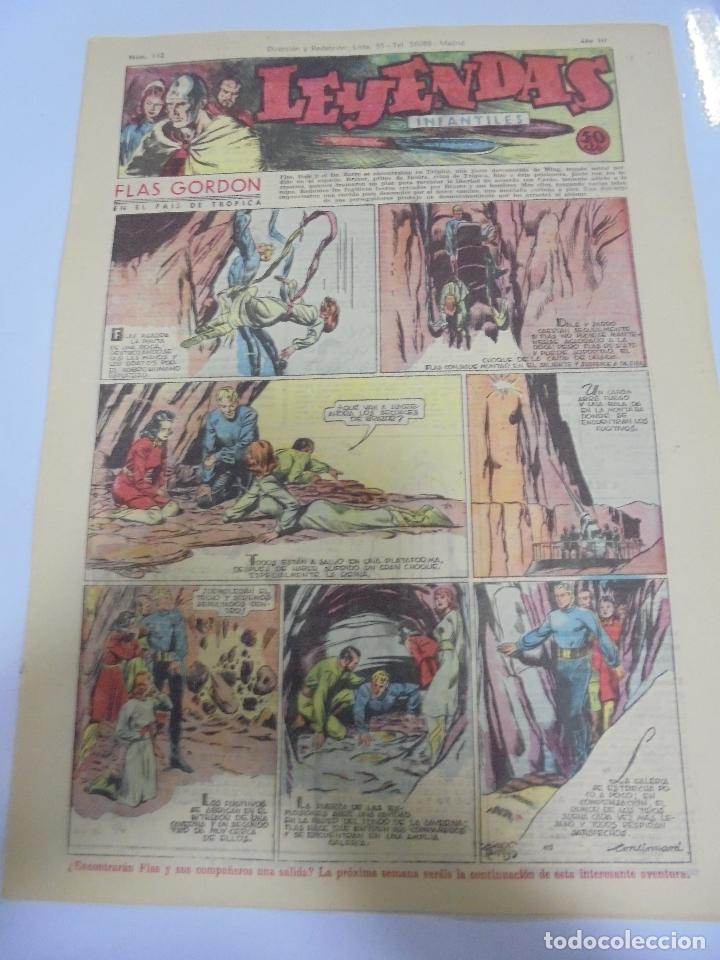 Comics: TEBEO. LEYENDAS INFANTILES. A&Ntilde;O III. N&ordm; 112. PERFECTO ESTADO.