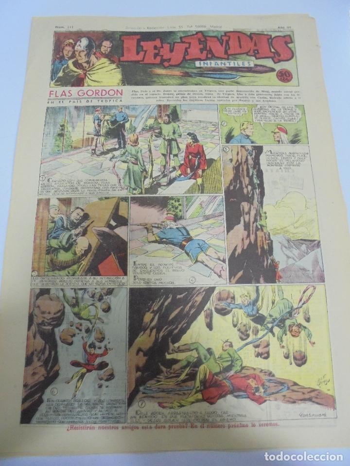 Comics: TEBEO. LEYENDAS INFANTILES. A&Ntilde;O III. N&ordm; 111. PERFECTO ESTADO.