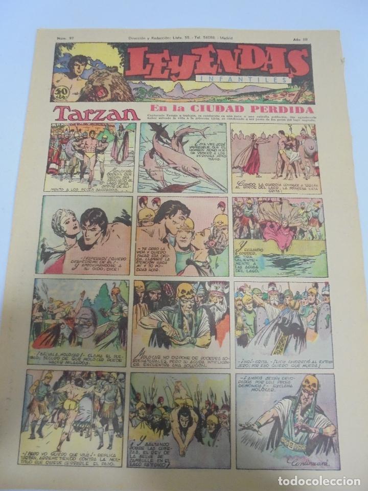 BDs: TEBEO. LEYENDAS INFANTILES. A&Ntilde;O III. N&ordm; 97. PERFECTO ESTADO.