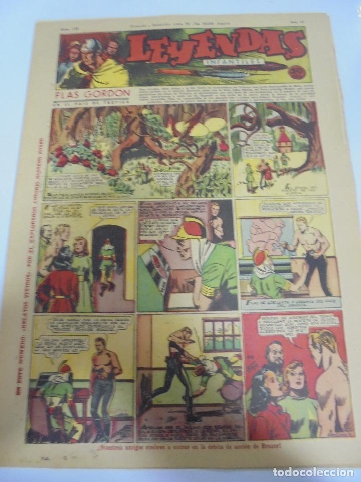 BDs: TEBEO. LEYENDAS INFANTILES. N&ordm; 125. A&Ntilde;O III. PERFECTO ESTADO