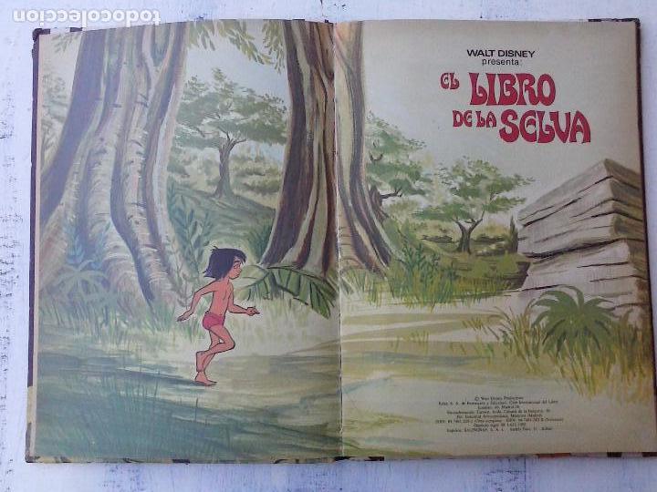 Tebeos: EL LIBRO DE LA SELVA - WALT DISNEY - TAPA DURA - Foto 7