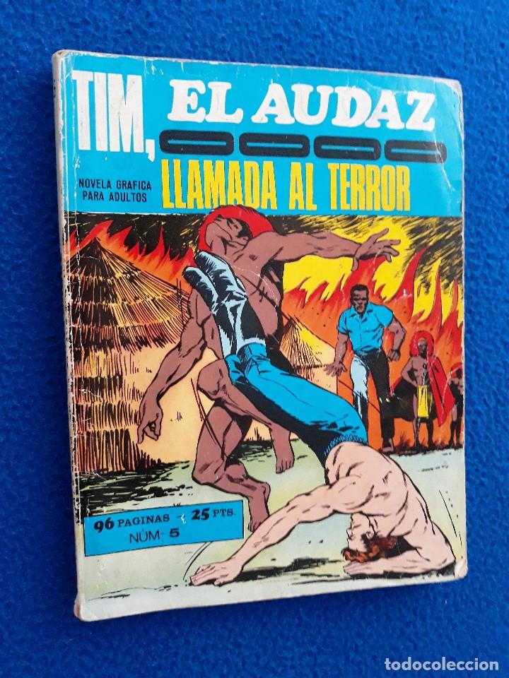 Tebeos: TIM EL AUDAZ N&ordm; 5 - LLAMADA AL TERROR - Foto 1