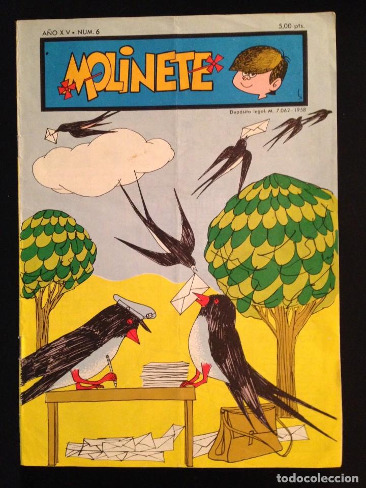 Tebeos: TEBEOS-COMICS CANDY - MOLINETE - A&Ntilde;O XV N&ordm; 6 - DULMA - 1958 - Foto 1