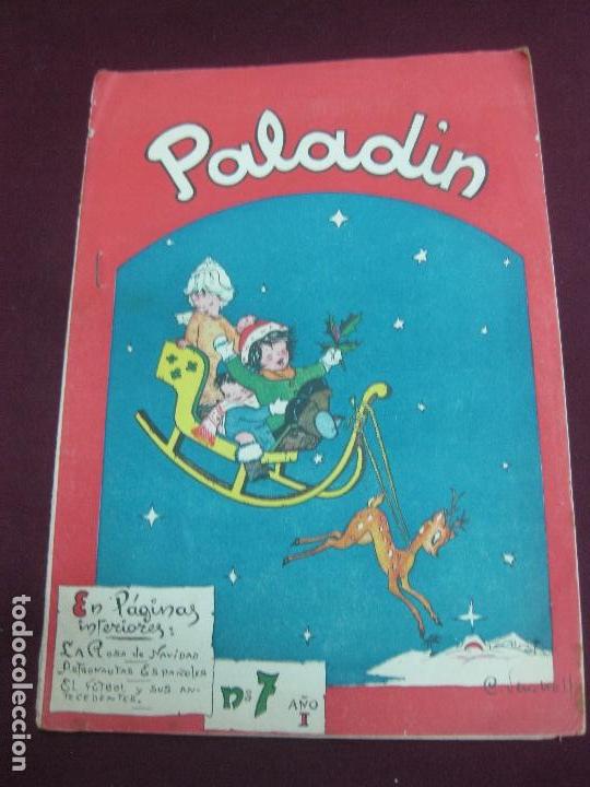 Tebeos: PALADIN N&ordm; 7. A&Ntilde;O I. EDITORIAL PRIMA LUCE 1960. - Foto 1