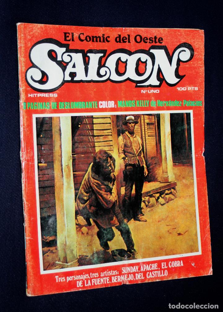 Tebeos: SALOON, EL COMIC DEL OESTE N&ordm; 01, HITPRESS ED. - Foto 1