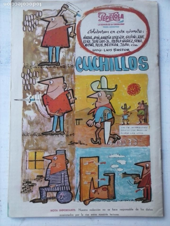 Tebeos: PEPE COLA N&ordm; 6 - EDITORIAL MATEU 1959 - Foto 2
