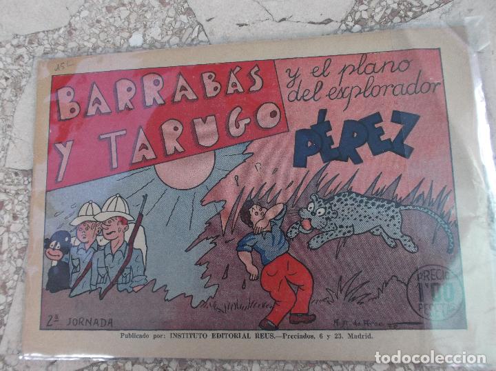 Tebeos: BARRABAS Y TARUGO Y EL PLANO DEL EXPLORADOR PEREZ ,16 PAGINAS,ORIGINAL - Foto 1