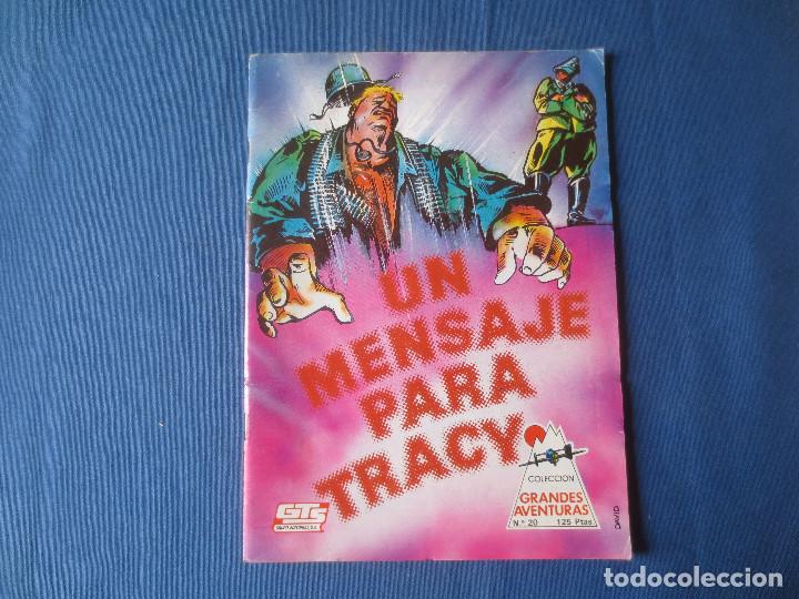 Comics: COLECCI&Oacute;N GRANDES AVENTURAS N.&ordm; 20 - UN MENSAJE PARA TRACY - GTS GRUPO EDITORIAL
