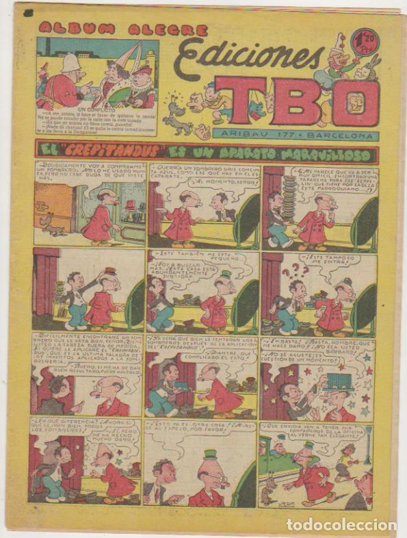 Tebeos: TBO. Buigas 1942. Serie sin Numerar (63) El Crepitanduses un aparato maravilloso.