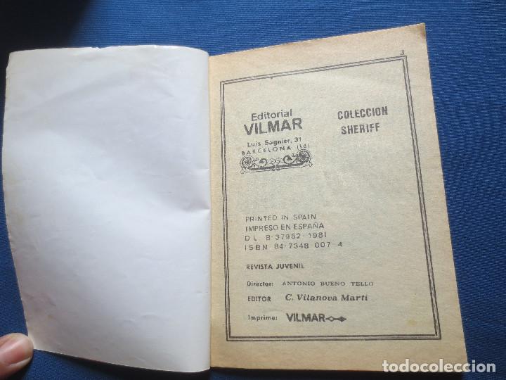 Tebeos: SALOON OESTE SIN NUMERAR - YO SOY LA LEY - EDITORIAL VILMAR 1981 - Foto 2