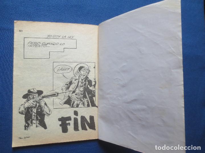 Tebeos: SALOON OESTE SIN NUMERAR - YO SOY LA LEY - EDITORIAL VILMAR 1981 - Foto 3