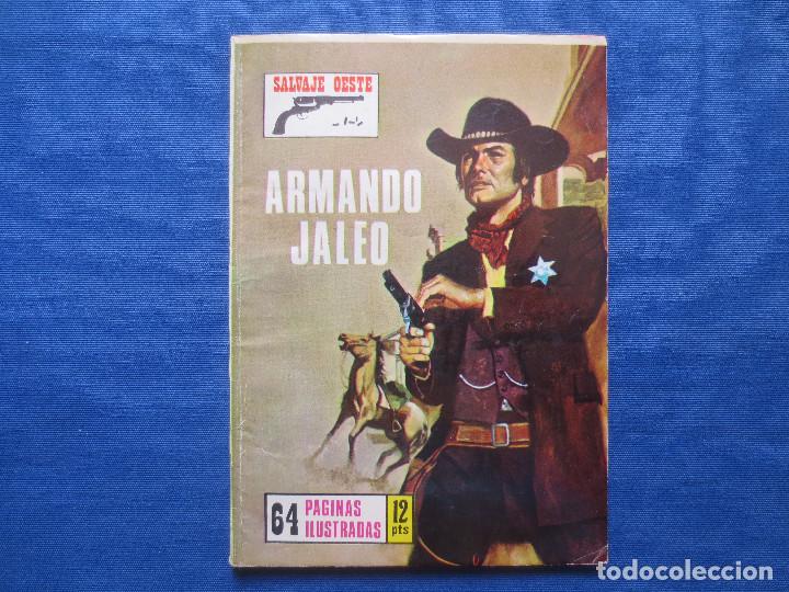 Tebeos: SALVAJE OESTE N.&ordm; 173 ARMANDO JALEO - PRODUCCIONES EDITORIALES 1974 - DIF&Iacute;CIL DE CONSEGUIR