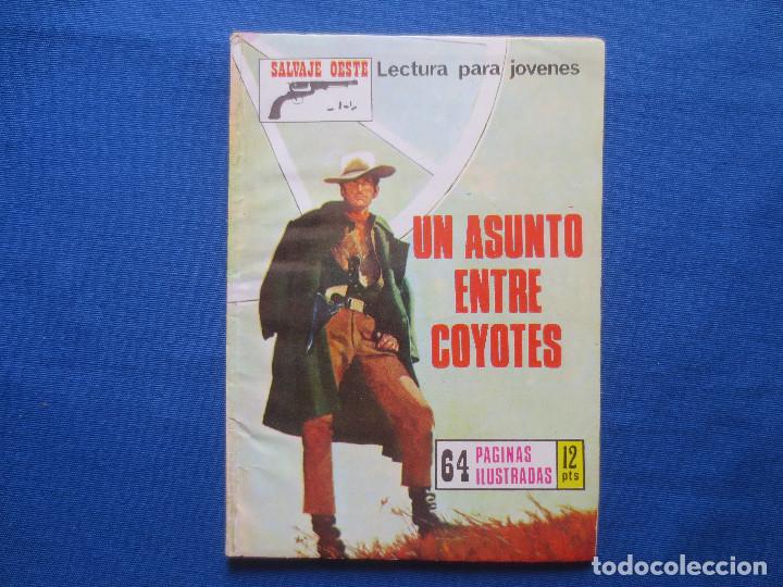 Tebeos: SALVAJE OESTE N.&ordm; 178 UN ASUNTO ENTRE COYOTES - PRODUCCIONES EDITORIALES 1974