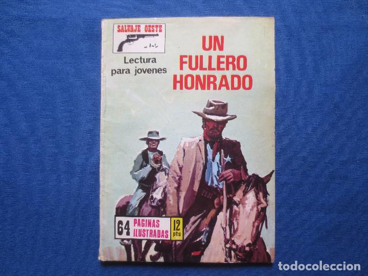 Tebeos: SALVAJE OESTE N.&ordm; 207 UN FULLERO HONRADO - PRODUCCIONES EDITORIALES 1975 - DIF&Iacute;CIL DE CONSEGUIR