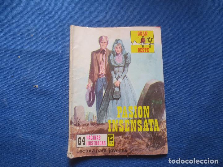 Tebeos: GRAN OESTE N.&ordm; 301 PASI&Oacute;N INSENSATA - PRODUCCIONES EDITORIALES 1977