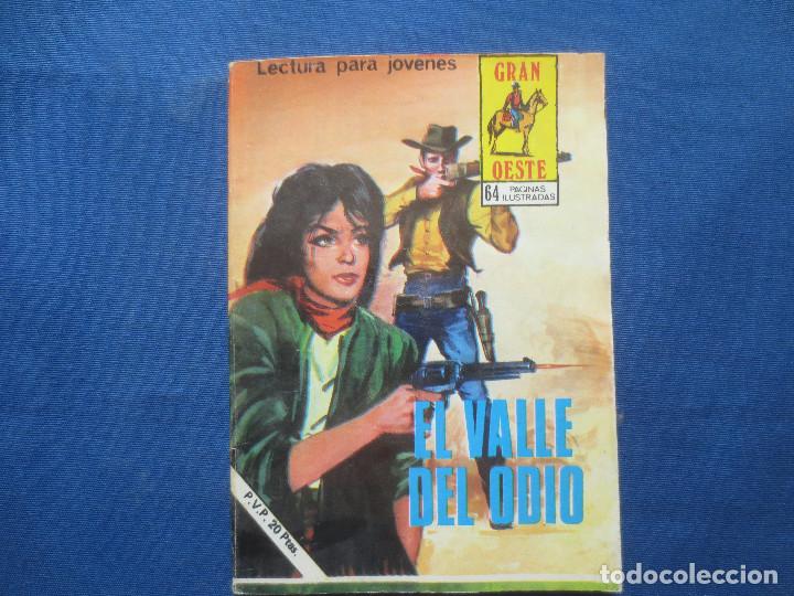 Tebeos: GRAN OESTE N.&ordm; 369 EL VALLE DEL ODIO - PRODUCCIONES EDITORIALES 1979
