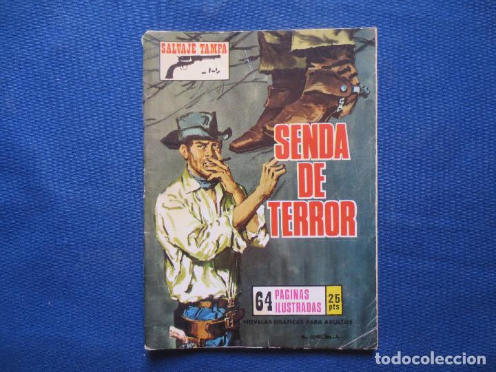 Tebeos: SALVAJE TAMPA N.&ordm; 142 SENDA DE TERROR - PRODUCCIONES EDITORIALES 1974