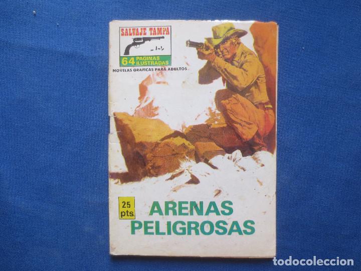 Tebeos: SALVAJE TAMPA N.&ordm; 77 ARENAS PELIGROSAS - PRODUCCIONES EDITORIALES