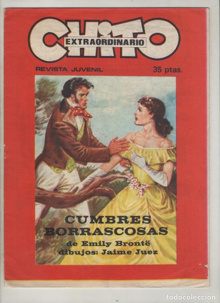 Tebeos: Chito-extraordinario-cumbres borrascosas-a&ntilde;o 1974-b/n-edipress-formato grapa-