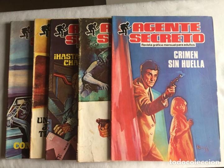 Tebeos: Agente Secreto 5 uds EPESA - Foto 1
