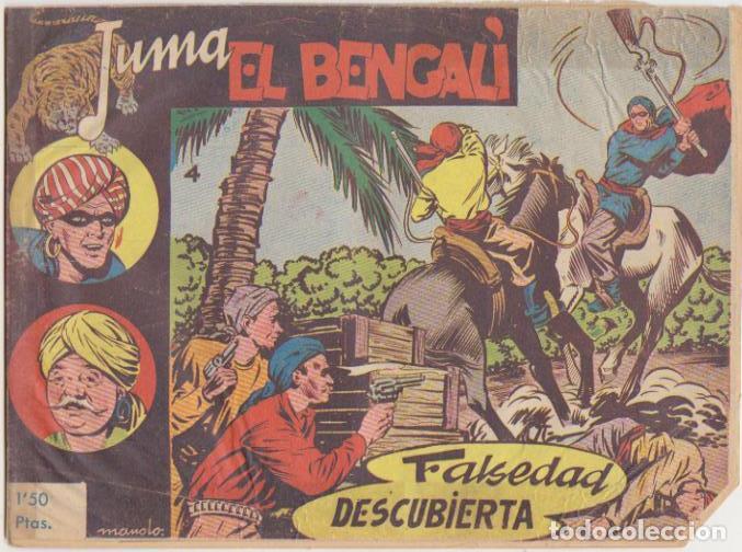 Tebeos: Juma El Bengal&iacute; n&ordm; 4. Ricart 1954. - Foto 1