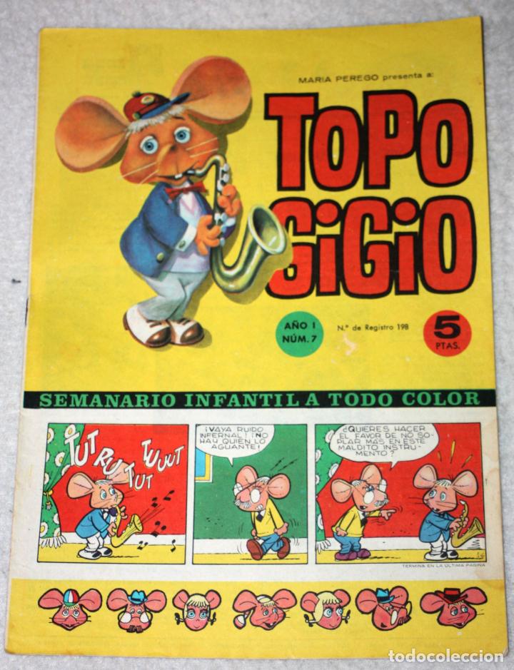 Tebeos: TOPO GIGIO ( EDITORIAL SEMIC) , A&Ntilde;O I : N&ordm; 07 - Foto 1