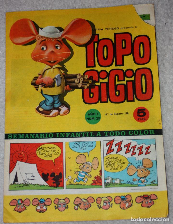 Tebeos: TOPO GIGIO ( EDITORIAL SEMIC) , A&Ntilde;O I : N&ordm; 20 - Foto 1