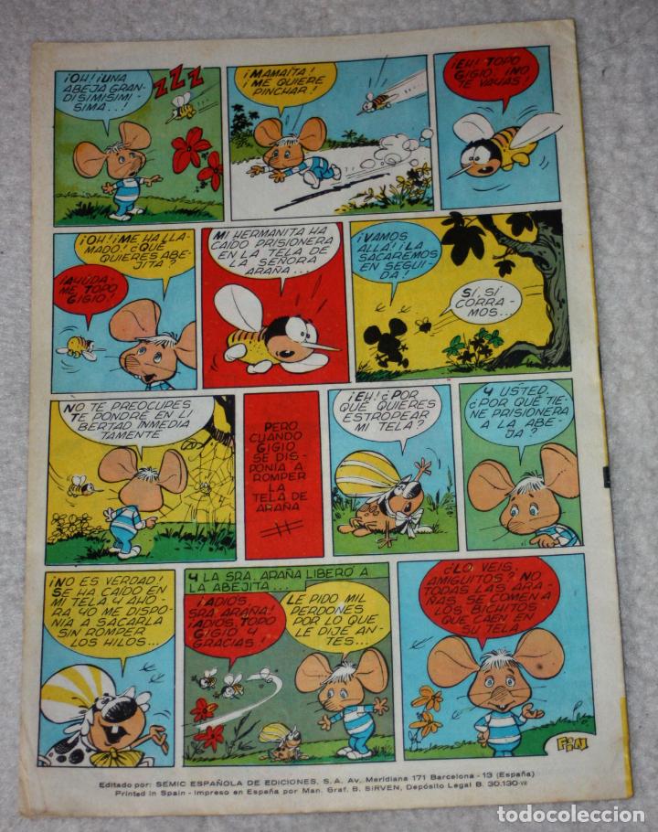 Tebeos: TOPO GIGIO ( EDITORIAL SEMIC) , A&Ntilde;O I : N&ordm; 20 - Foto 2