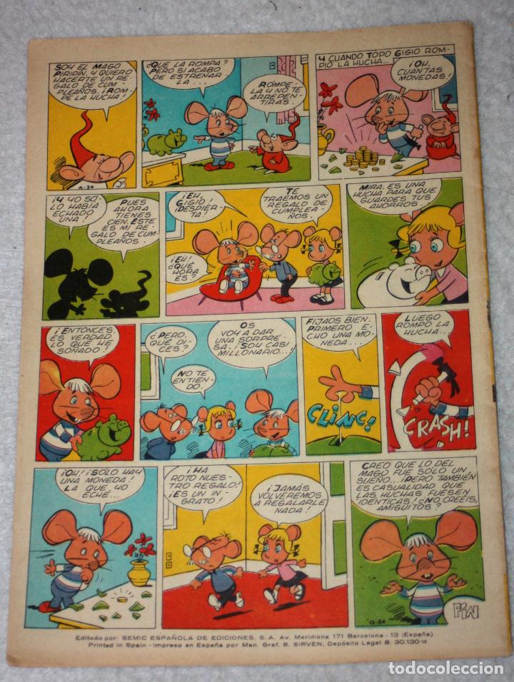 Tebeos: TOPO GIGIO ( EDITORIAL SEMIC) , A&Ntilde;O I : N&ordm; 23 - Foto 2