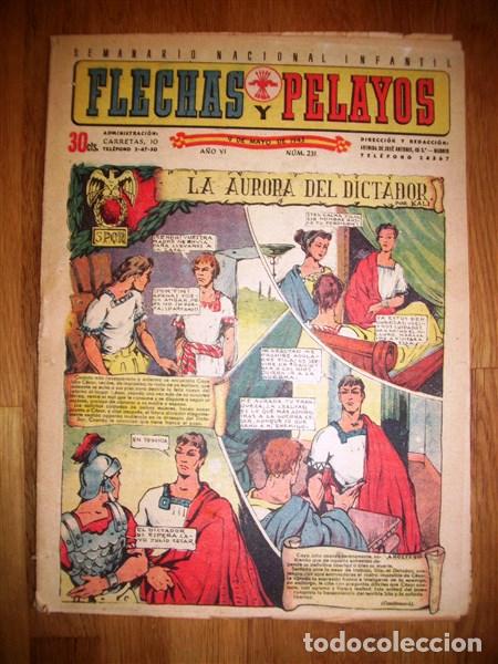 Flechas y Pelayos. Año VI; Nº 231; 9 de Mayo de 1943