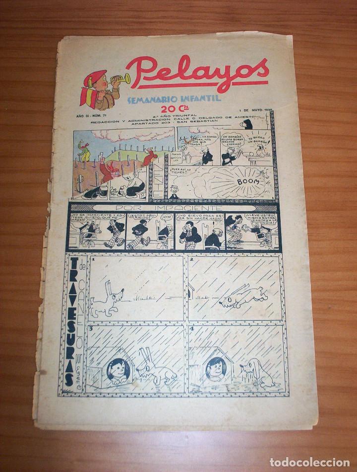 Tebeos: PELAYOS - N&Uacute;MERO 71 - A&Ntilde;O 1938 - Foto 1