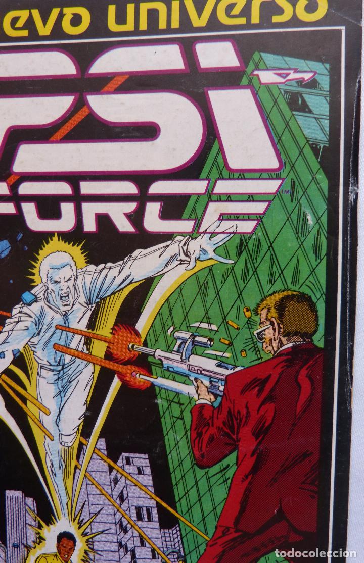 Tebeos: Lote 3 comics PSI Force,nuevo universo,Numeros 2,3,4 - Foto 4