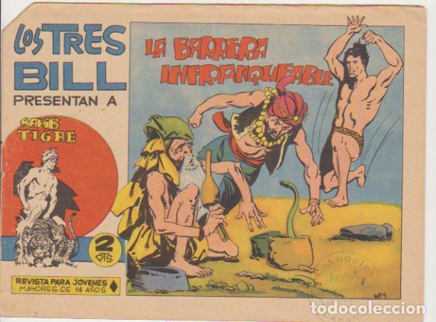 Tebeos: Sahib Tigre n&ordm; 9. Maga 1964 - Foto 1