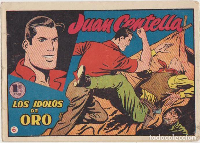 Tebeos: Juan Centella n&ordm; 6. Hispano Americana 1955. DIF&Iacute;CIL - Foto 1