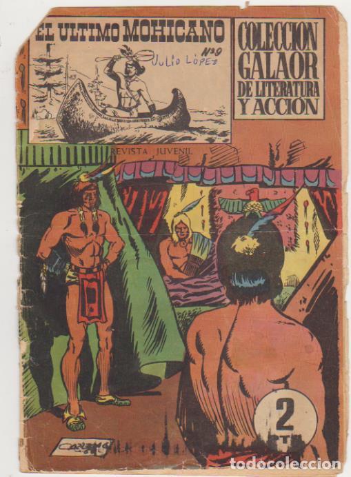 Tebeos: El &Uacute;ltimo Mohicano n&ordm; 9. Galaor 1965 - Foto 1