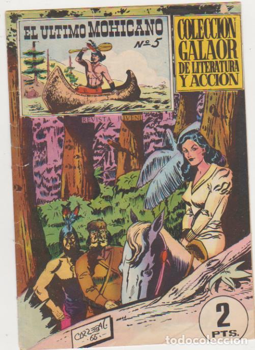 Tebeos: El &Uacute;ltimo Mohicano n&ordm; 5. Galaor 1965 - Foto 1