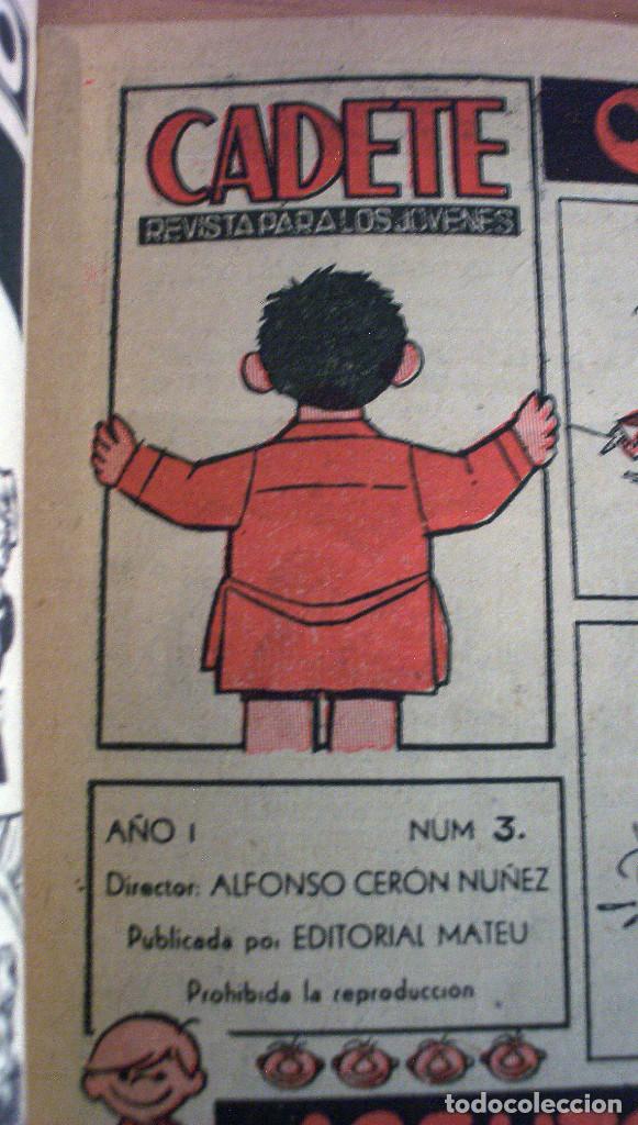 Tebeos: CADETE - N&Uacute;MERO 3 - Foto 2