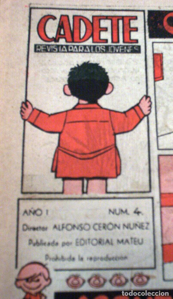 Tebeos: CADETE - N&Uacute;MERO 4 - Foto 2