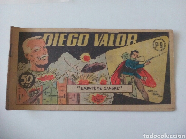 Tebeos: DIEGO VALOR N 9. EMPATE DE SANGRE. PRIMERA EDICI&Oacute;N. - Foto 1