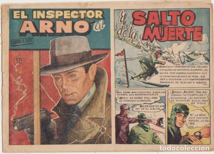Tebeos: El Inspector Arno n&ordm; 4. Gesti&oacute;n 1956. DIFICIL - Foto 1