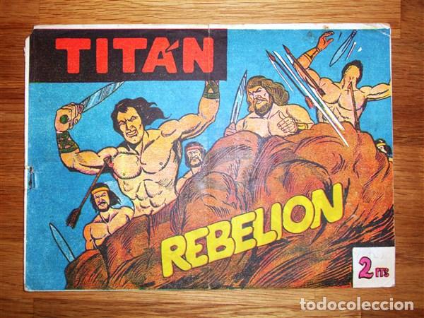 Tebeos: TIT&Aacute;N. N&ordm; 37 : Rebeli&oacute;n. - Ediciones Acr&oacute;polis - Foto 1
