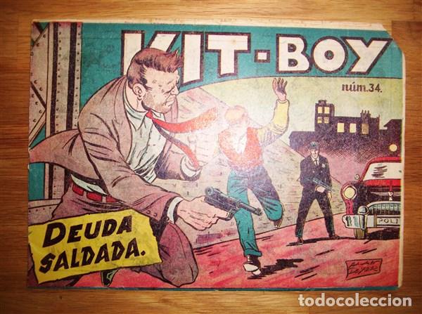 Tebeos: KIT-BOY : Segunda Serie. N&ordm; 34 : Deuda saldada - Foto 1