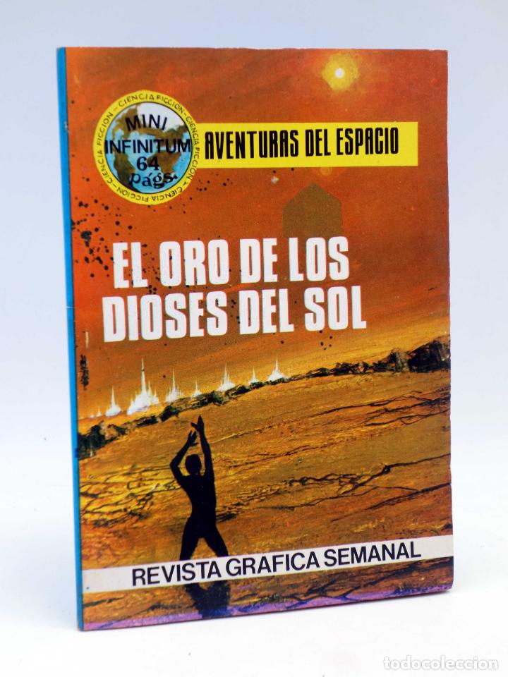 Tebeos: MINI INFINITUM, AVENTURAS DEL ESPACIO 48. EL ORO DE LOS DIOSES DEL SOL 1981 - Foto 1