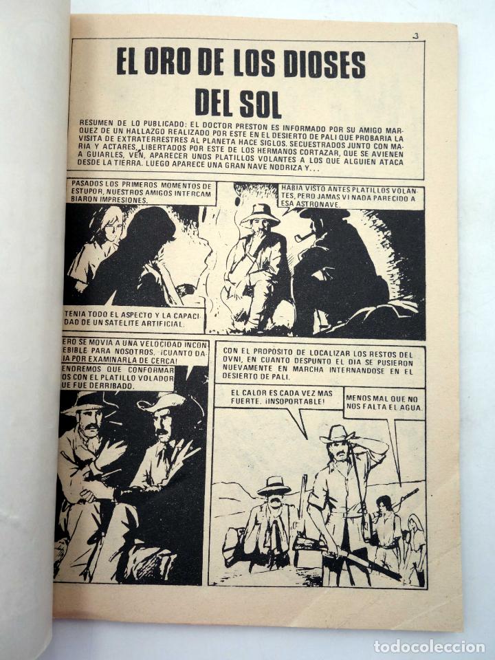 Tebeos: MINI INFINITUM, AVENTURAS DEL ESPACIO 48. EL ORO DE LOS DIOSES DEL SOL 1981 - Foto 3