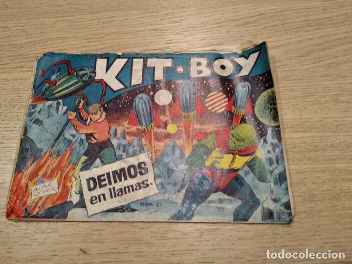 Tebeos: KIT-BOY DEIMOS EN LLAMAS. ADAN DOXER. NUMERO 29 - Foto 1