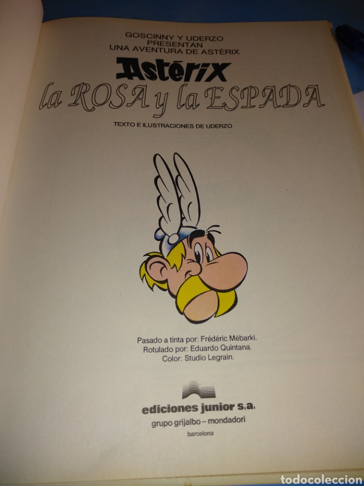 Tebeos: Ast&eacute;rix la rosa y la espada,n 29 a&ntilde;o 1991 - Foto 2