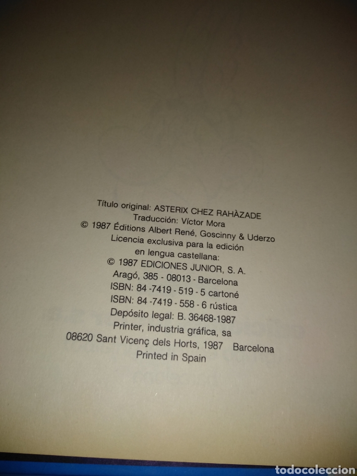 Tebeos: Ast&eacute;rix en la India,n28 a&ntilde;o 1987. - Foto 2