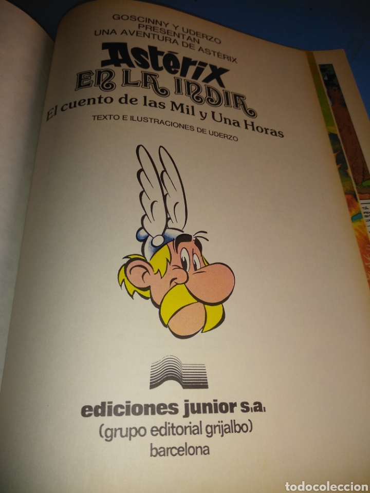 Tebeos: Ast&eacute;rix en la India,n28 a&ntilde;o 1987. - Foto 3